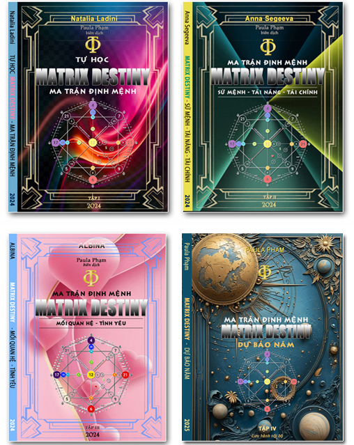 MATRIX DESTINY - BỘ 4 CUỐN MATRIX