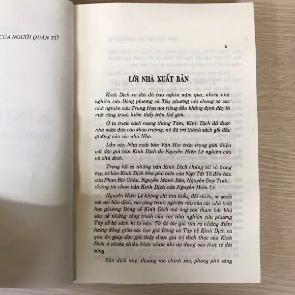 Kinh Dịch Đạo Của Người Quân Tử – Nguyễn Hiến Lê - Ảnh 2