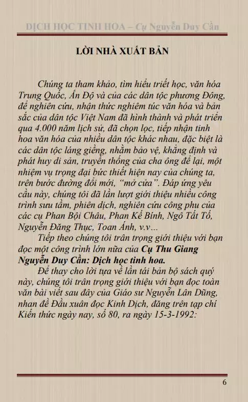 Dịch Học Tinh Hoa – Nguyễn Duy Cần - Ảnh 4