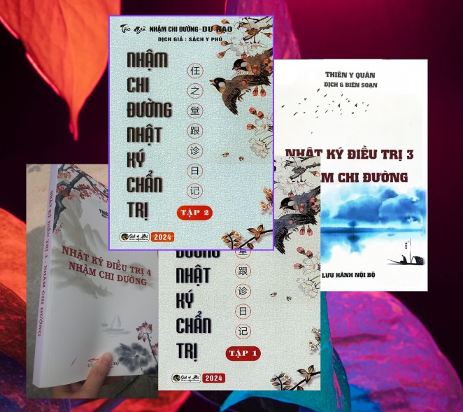 Combo 4 Quyển Trọn Bộ Nhật Ký Nhậm Chi Đường - Dư Hạo