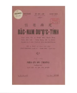 Bắc Nam Dược Tính – Vũ Như Lâm – Xuất Bản 1937