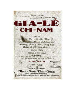 Gia Lễ Chỉ Nam 1930 – Nguyễn Tử Siêu