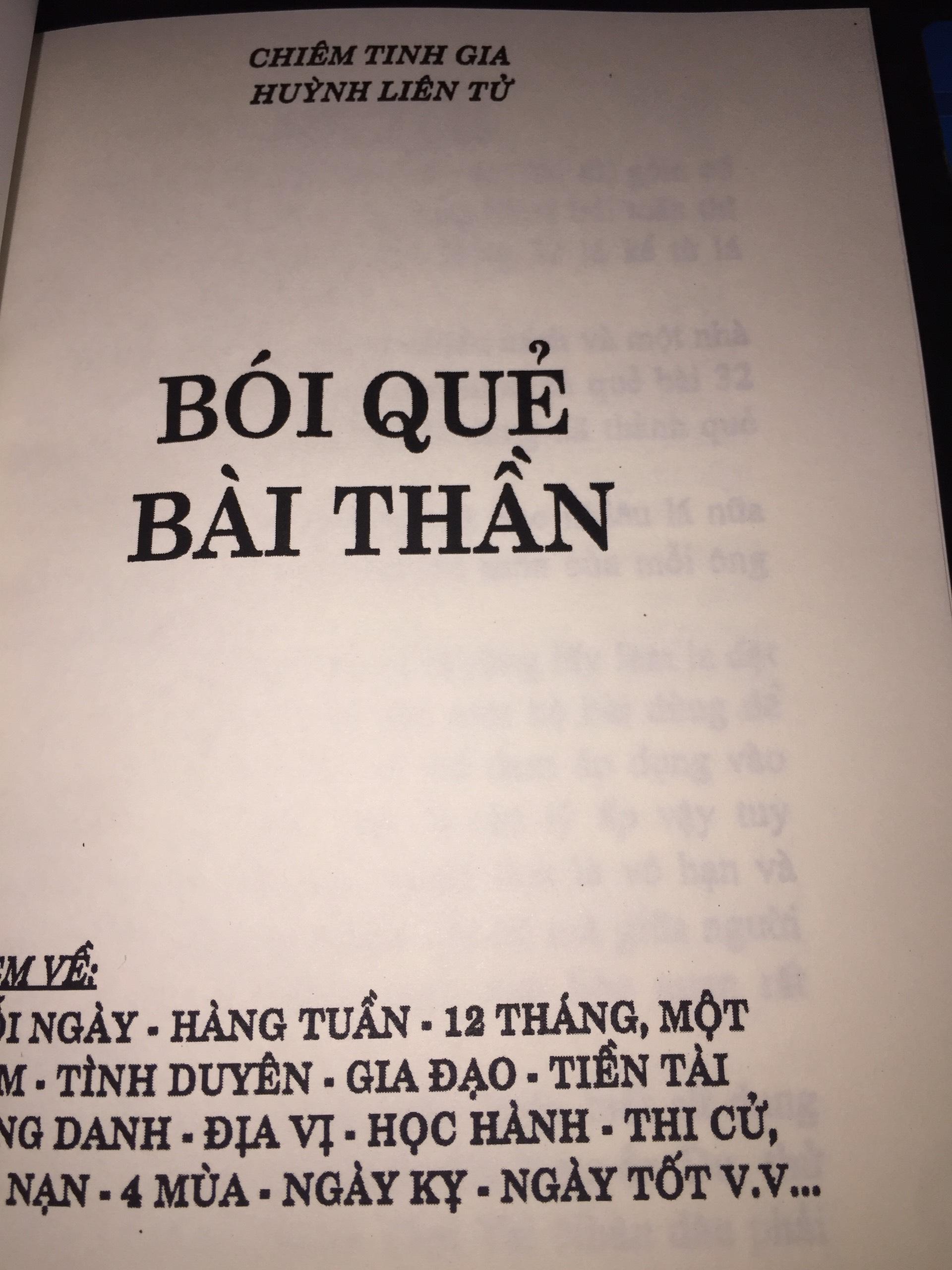 Bói Quẻ Bài Thần – Huỳnh Liên Tử - Ảnh 3
