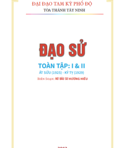 Đạo Sử Toàn Tập (Đạo Cao Đài) – Nữ Đầu Sư Hương Hiếu