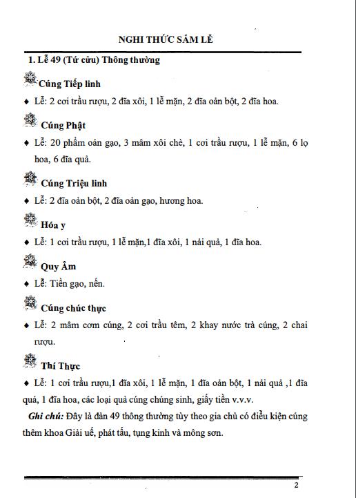Nghi Thức Sắm Lễ – Hòa thượng Thích Thanh Trừng – 194 trang - Ảnh 5