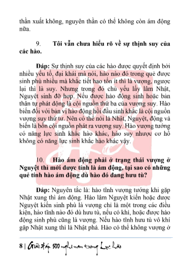 Giải Đáp 500 Nghi Nan Trong Lục Hào - Lý Hồng Thành - Ảnh 4