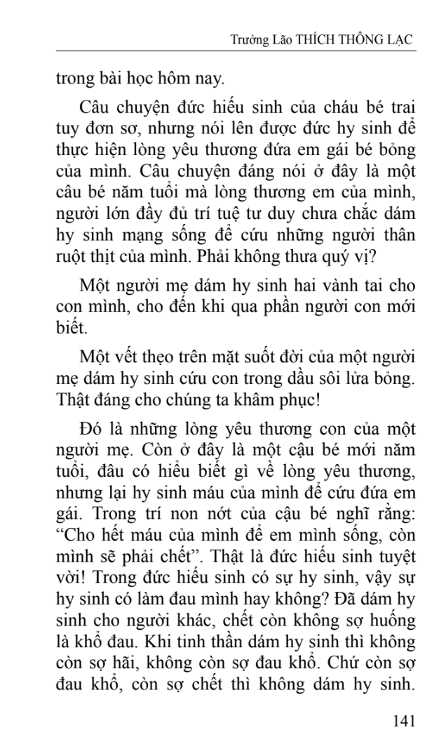 Giáo án Rèn Nhân Cách Lớp Ngũ Giới - Đức Hiếu Sinh - Thích Thông Lạc (3 Tập) - Ảnh 4