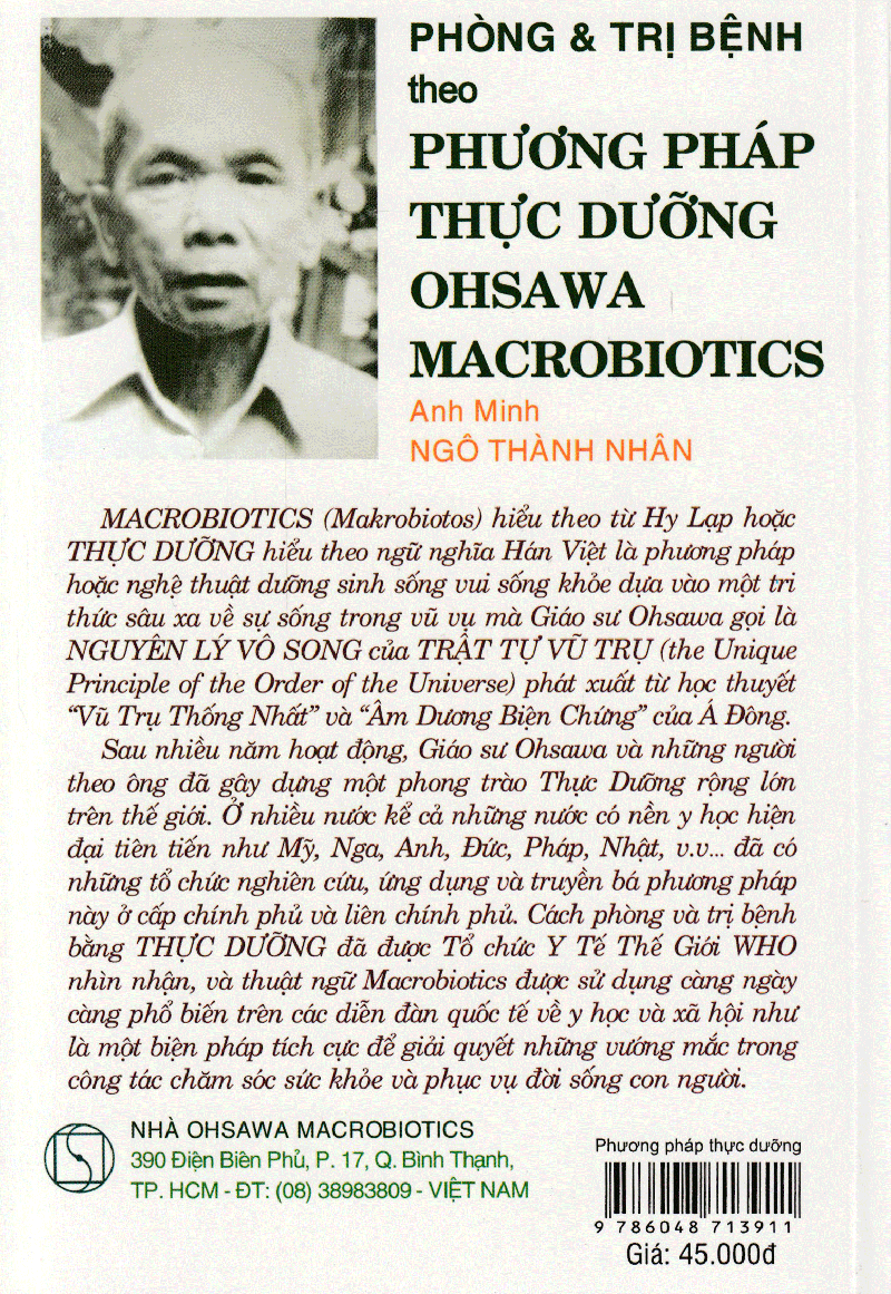 Phòng Bệnh Và Trị Bệnh Theo Phương Pháp Thực Dưỡng Ohsawa - Ảnh 4