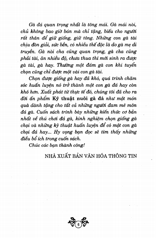 Kỹ Thuật Nuôi Gà Đá – Nguyễn Hoàng - Ảnh 3