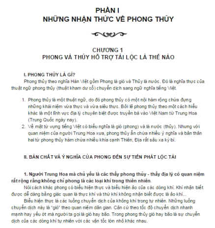 Phong Thủy Tài Lộc - Vũ Đức Huynh - Ảnh 2