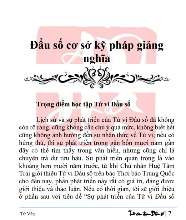 Đàm Đẩu Số - Tử Vân - Ảnh 5