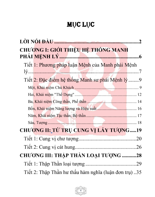 Manh Phái Mệnh Lý Sơ Cấp - Đoàn Kiến Nghiệp - Ảnh 4
