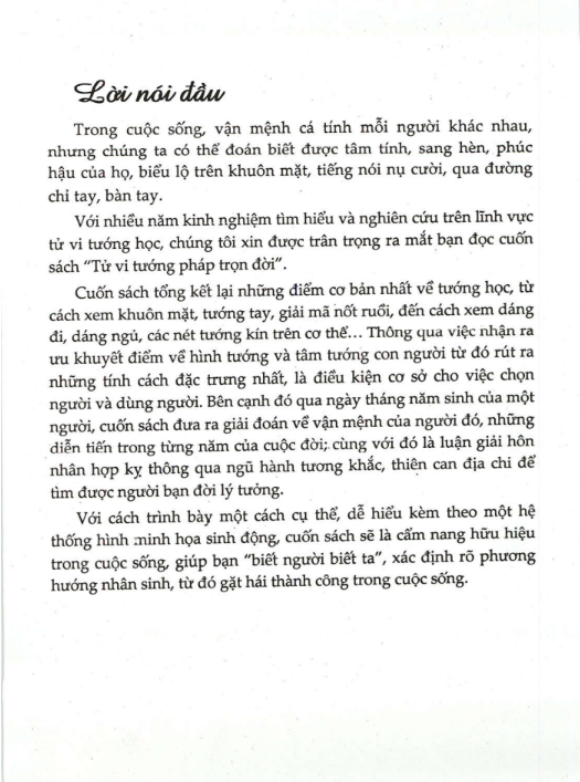 Tử Vi Tướng Pháp Trọn Đời - Thiệu Vĩ An - Ảnh 4