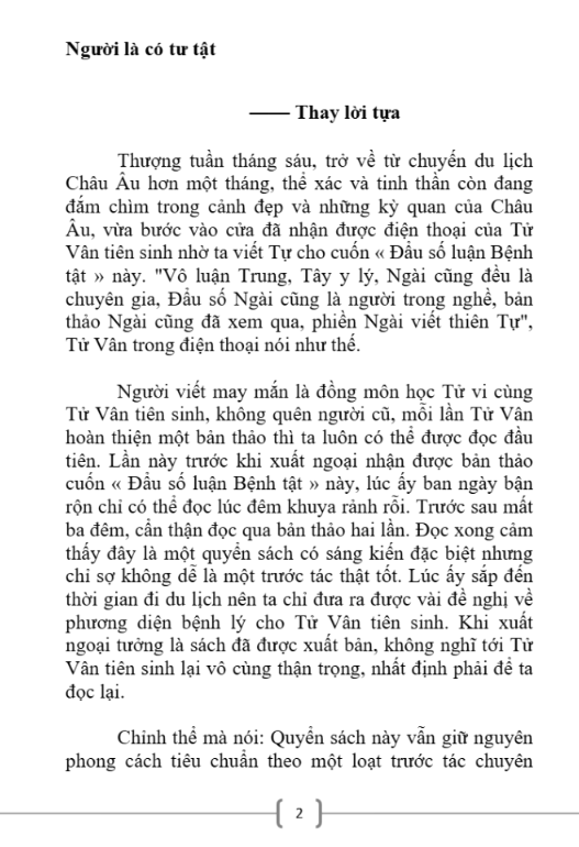 Tử Vi Luận Bệnh Tật – Tử Vân - Ảnh 3