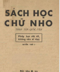 Học Chữ Nho Theo Tân Quốc Văn Quyển 1 (NXB Tân Dân 1941) - Nhiều Tác Giả