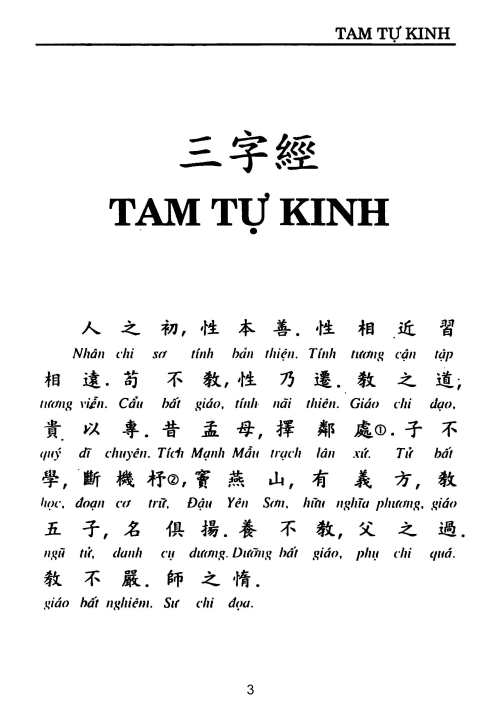 Tam Tự Kinh Tổng Hợp - Ảnh 2