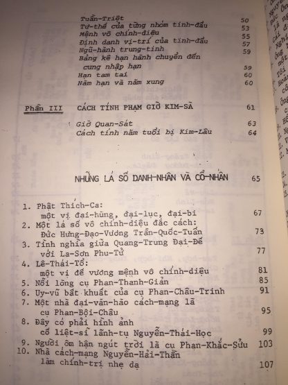 Tử Vi Nghiệm Lý (Lý Mệnh Học) – Thiên Lương (240 trang) - Ảnh 5