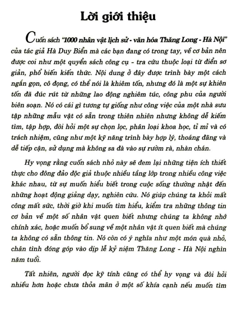 1000 Nhân vật lịch sử văn hóa Thăng Long Hà Nội - Ảnh 2
