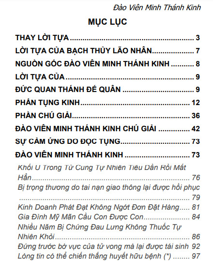 Đào Viên Minh Thánh Kinh – Quan Thánh Đế Quân - Ảnh 4